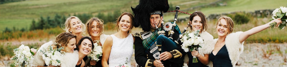 Pipers & Scottish Bagpipes in South Yorkshire