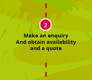 Make an enquiry and obtain availabilty and a quote