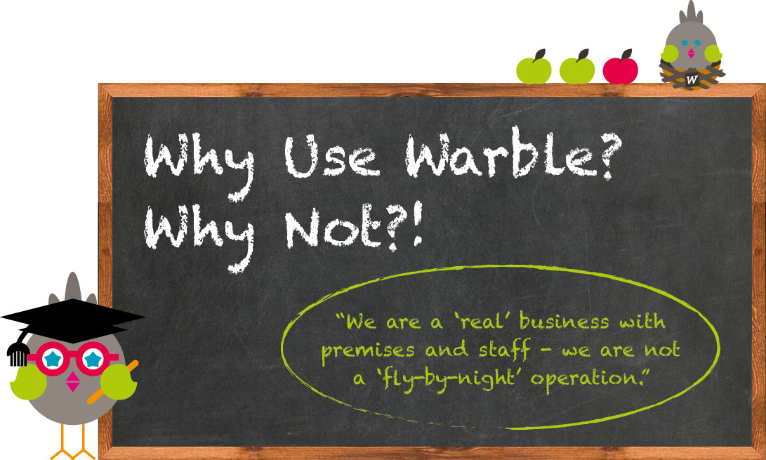 Why use Warble