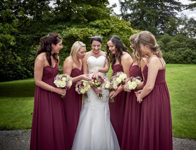 Bride & Bridesmaids