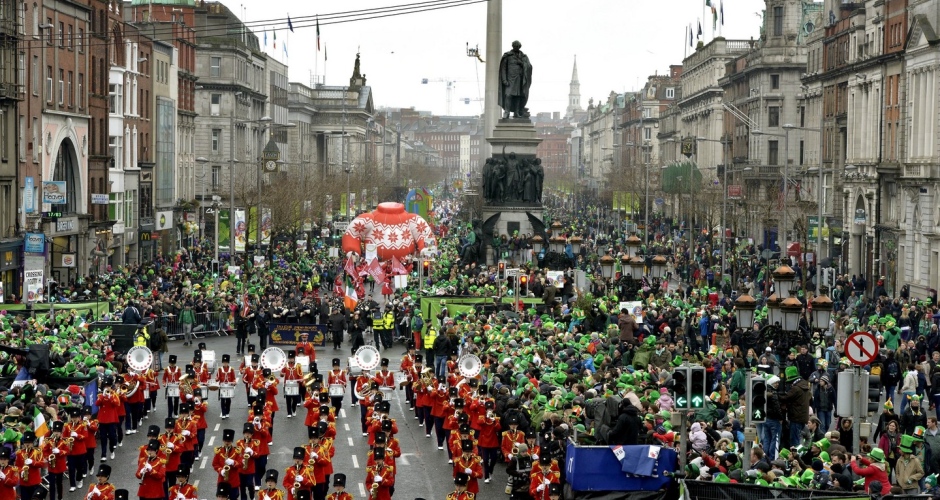 parade in dublin st patricks day