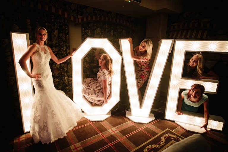 The Kickstarts Real Wedding Blog With Love Letters at Stanley House
