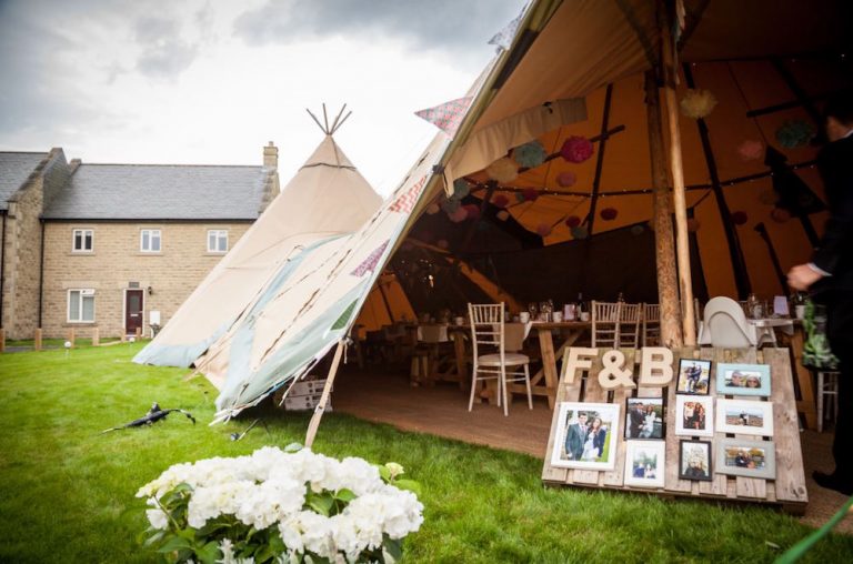 Wedding Style, Crafty Tipi Wedding