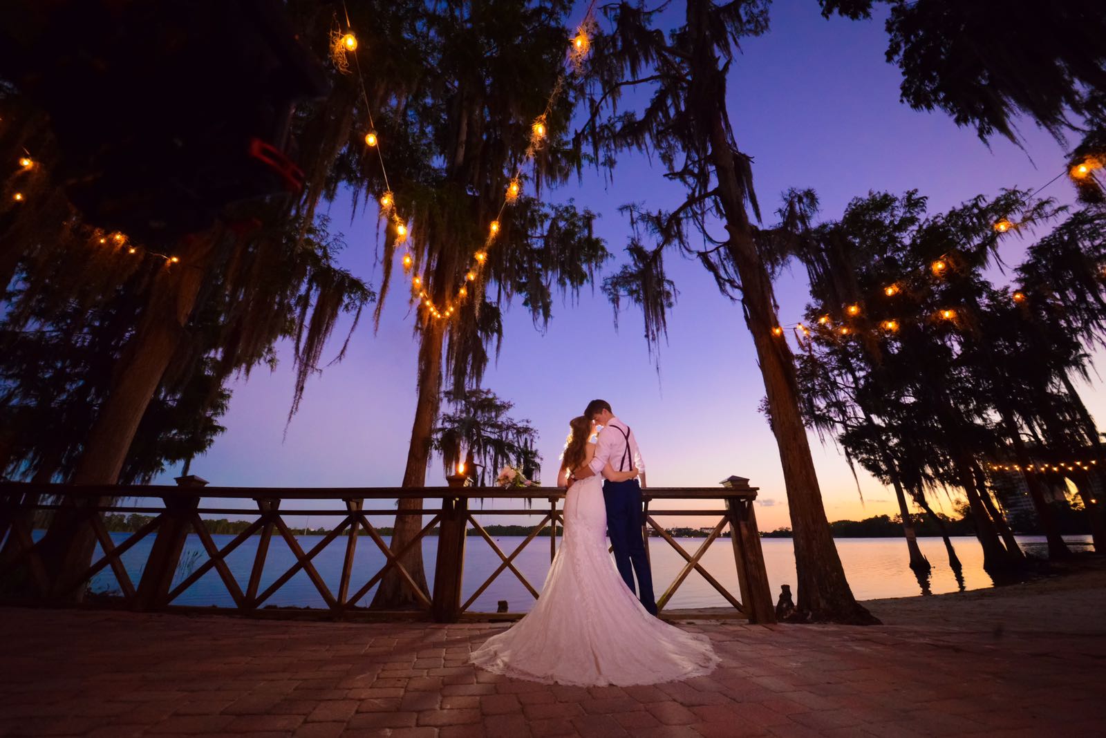 Florida Beach Wedding Evening Lighting Warble Entertainment Florida Beach Wedding Evening Lighting