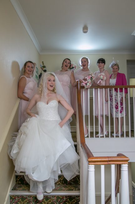 Real Wedding Bride & Bridesmaids