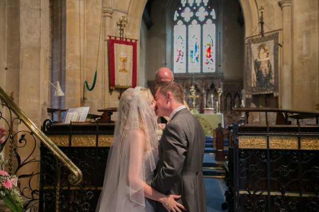 Real Wedding Blog Church Bride & Groom Ceremony