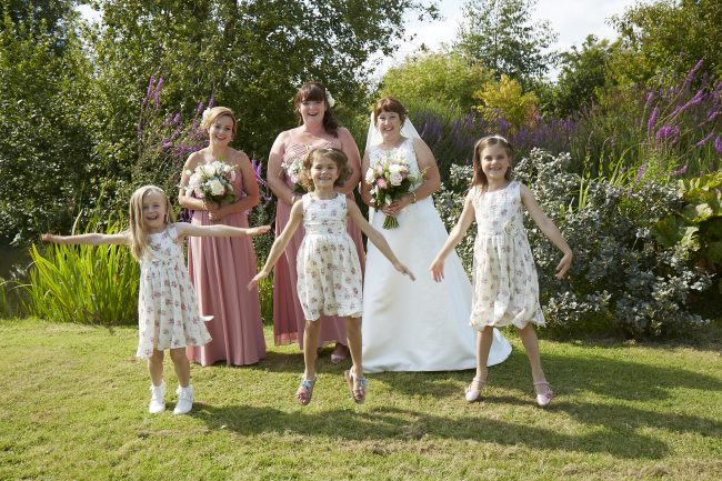 Bridesmaid and Flower Girls