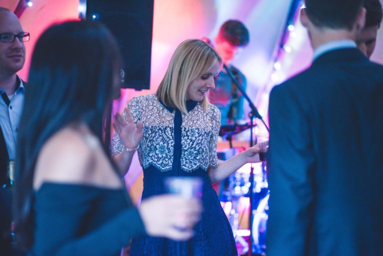 Wedding Guests on the Dance Floor