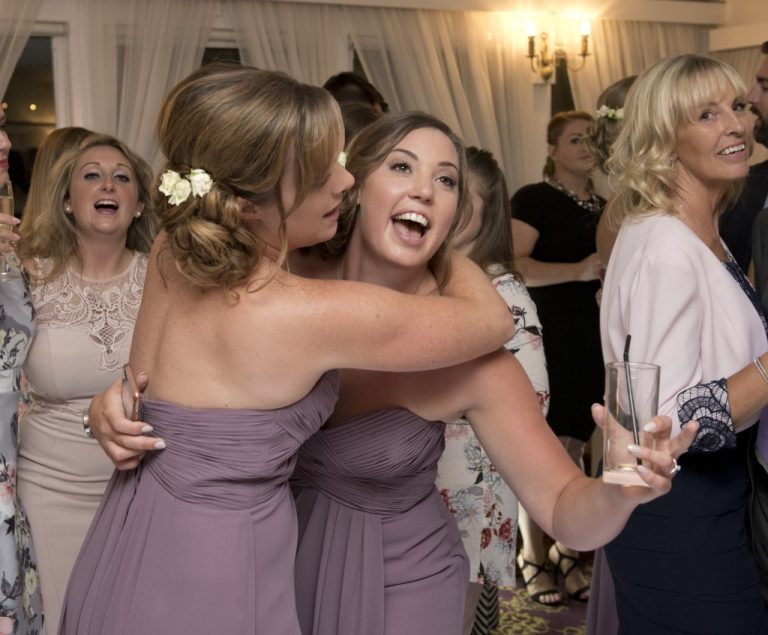 Bridesmaids Dancing 