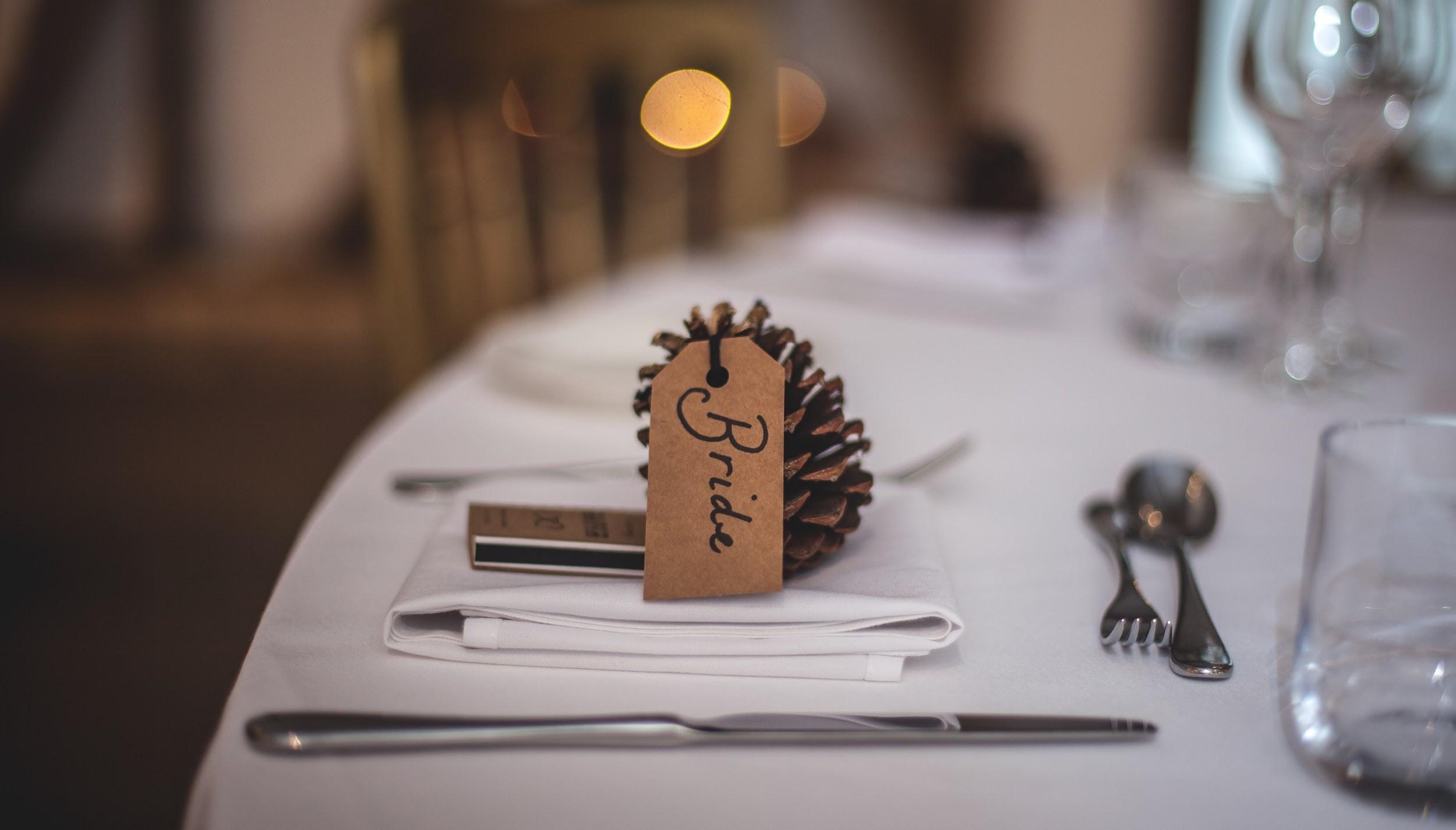 wedding table decorations