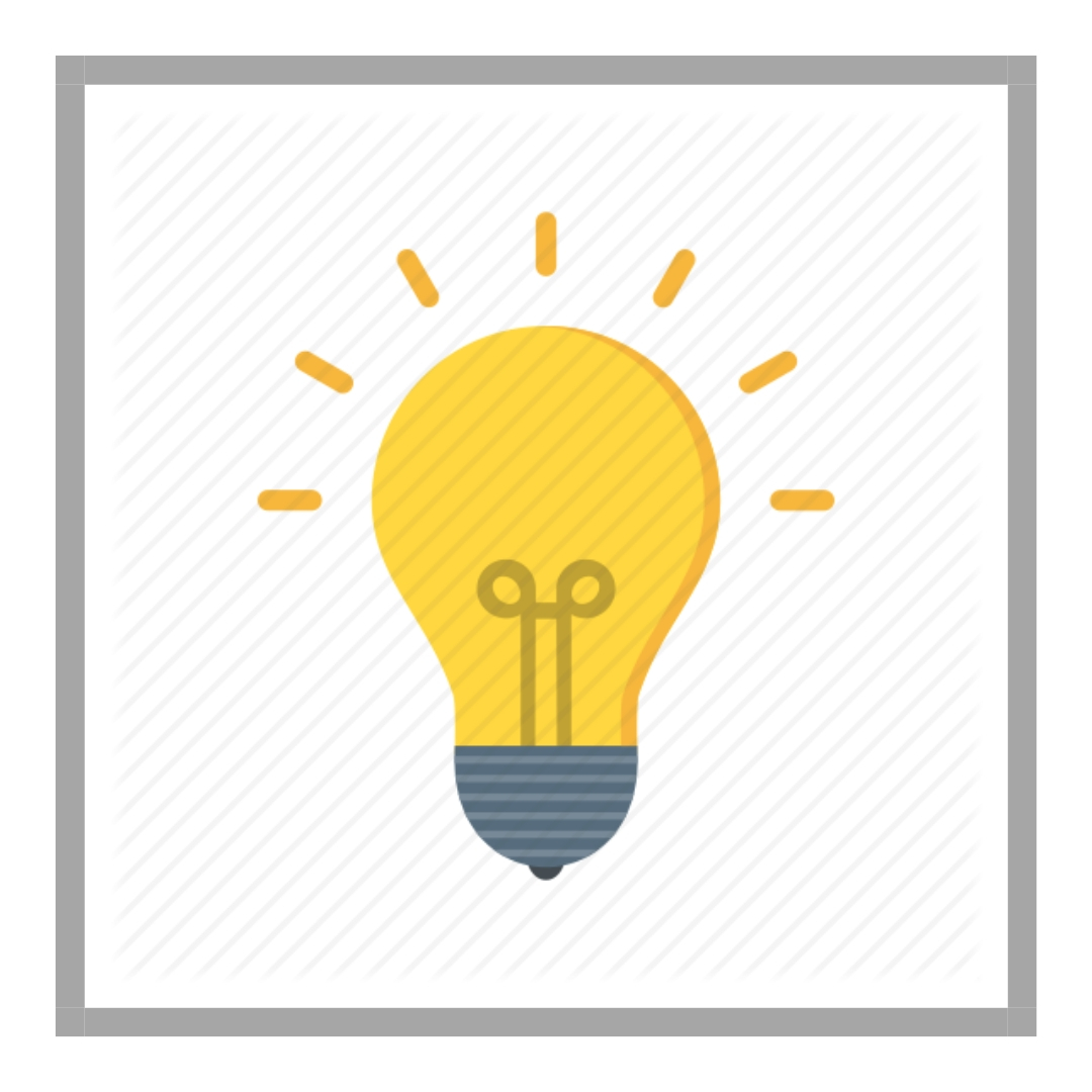 lightbulb idea icon