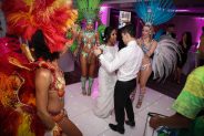 Surprise Brazilian Dancers at San & Maria's Winter Wedding
