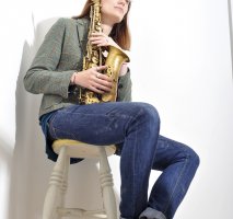 Sax Player Sarah