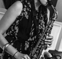 Sax Player Sarah