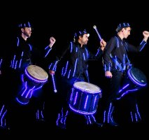 Glow Drummers
