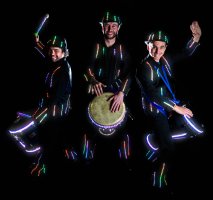 Glow Drummers