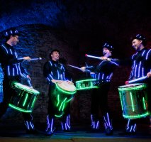 Glow Drummers