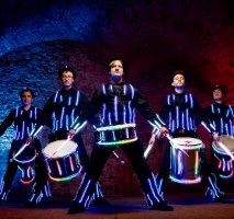 Glow Drummers