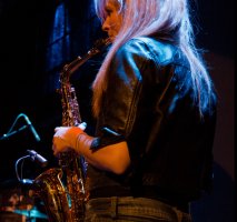 Abi Plays Sax