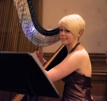 Lizzie The Harpist