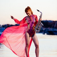 Samantha Plays Sax