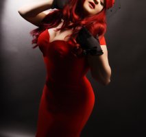 Miss Ruby Rouge - Vintage Singer