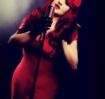 Miss Ruby Rouge - Vintage Singer