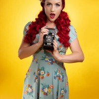 Miss Ruby Rouge - Vintage Singer