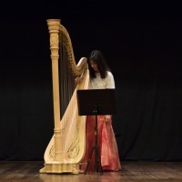 The Azure Harpist