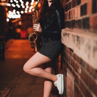 Emma On Sax