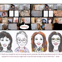 Caricature Party!