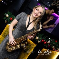 Clare Plays Sax