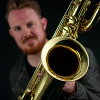 Mike Plays Saxophone