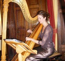 The Derbyshire Harpist