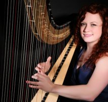 Rachael the Cheshire Harpist