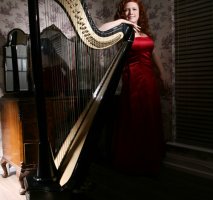 Rachael the Cheshire Harpist