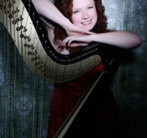 Rachael the Cheshire Harpist