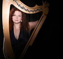 Rachael the Cheshire Harpist