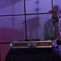 Richie Plays Saxophone