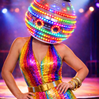 Luxe Disco Ball Performers