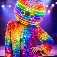 Luxe Disco Ball Performers