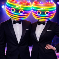 Luxe Disco Ball Performers