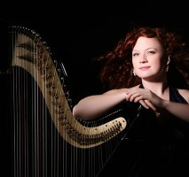 Rachael the Cheshire Harpist