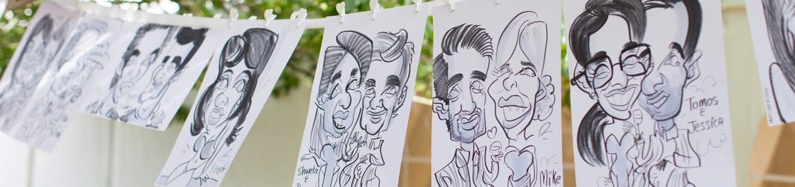 Caricaturists in Tottenham