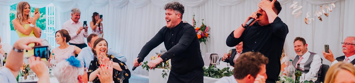 Singing Waiters in Gloucestershire