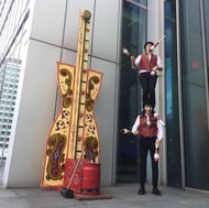 Acrobat Juggling Duo