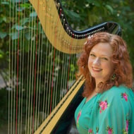 Rachael the Cheshire Harpist