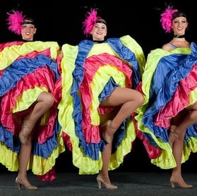 The Can Can Dancers