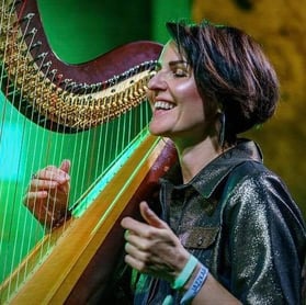 The Edinburgh Harpist