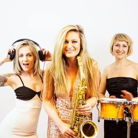 Glam Sax - Percussion & DJ Trio